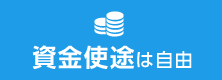 資金使途は自由