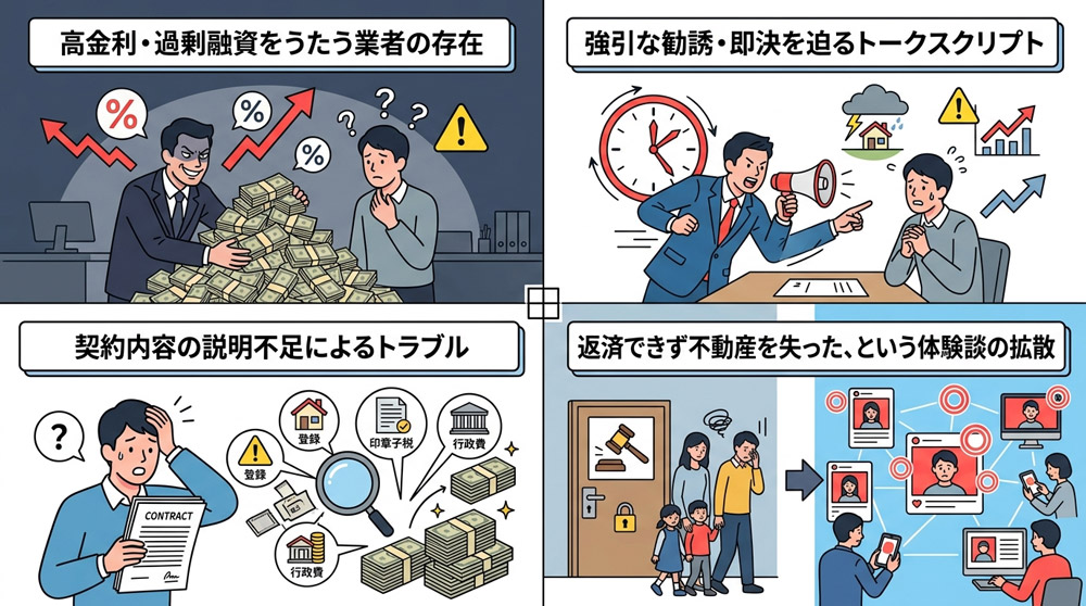 「やめとけ・やばい」と語られる典型パターン